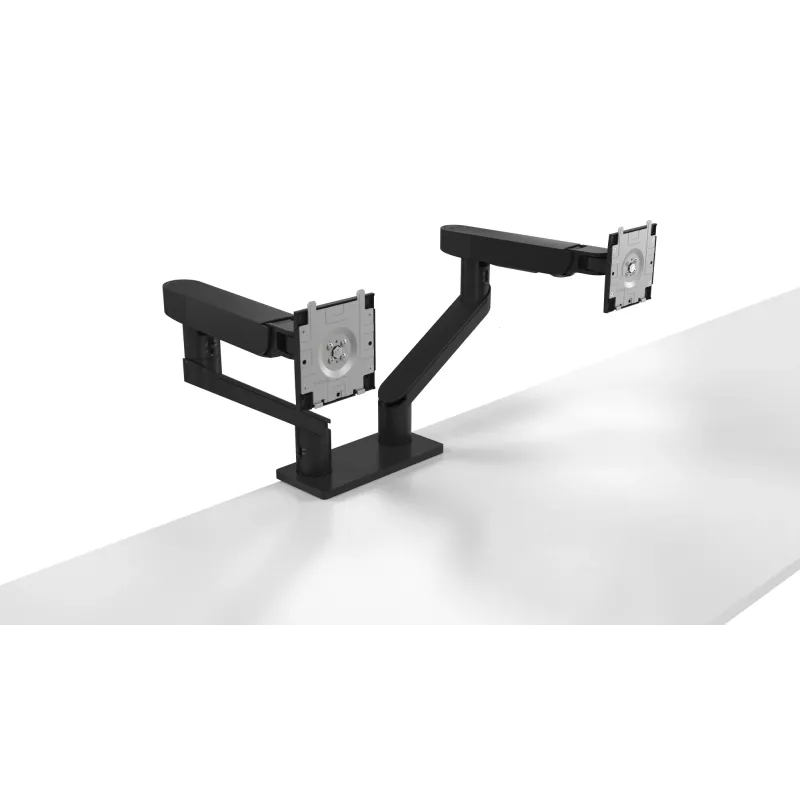 DELL Dual Monitor Arm – MDA20, 10 kg, 48.3 cm (19 inch), 68.6 cm (27 inch), Height adjustment, Black