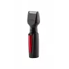 Hair trimmer ETA ETA434190000, black/red, steel housing, AA battery-powered, 25×30×135 mm