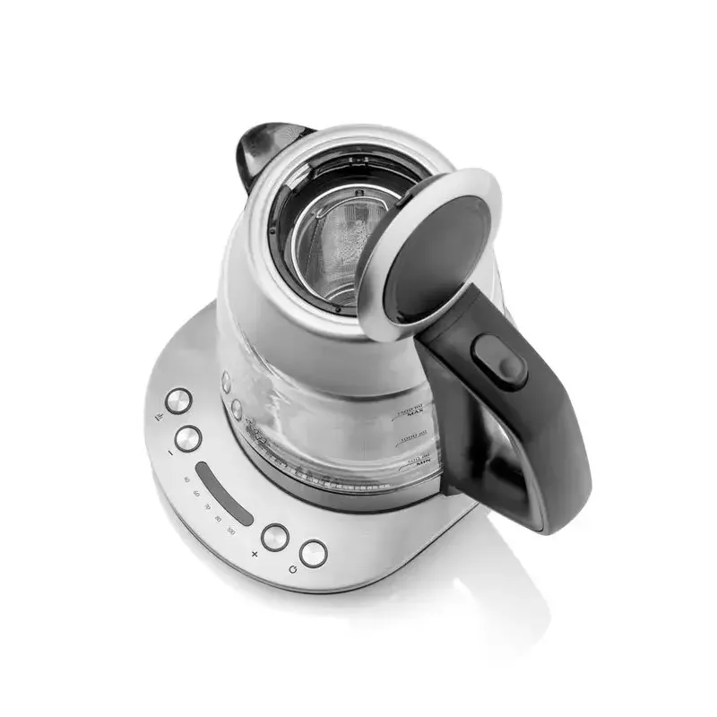 Electric kettle ETA ETA915390000 — 1.5 L, 2200 W, stainless steel & transparent glass, black