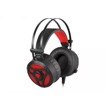 GENESIS Neon 360 Headset Wired Head-band Gaming Black, Red