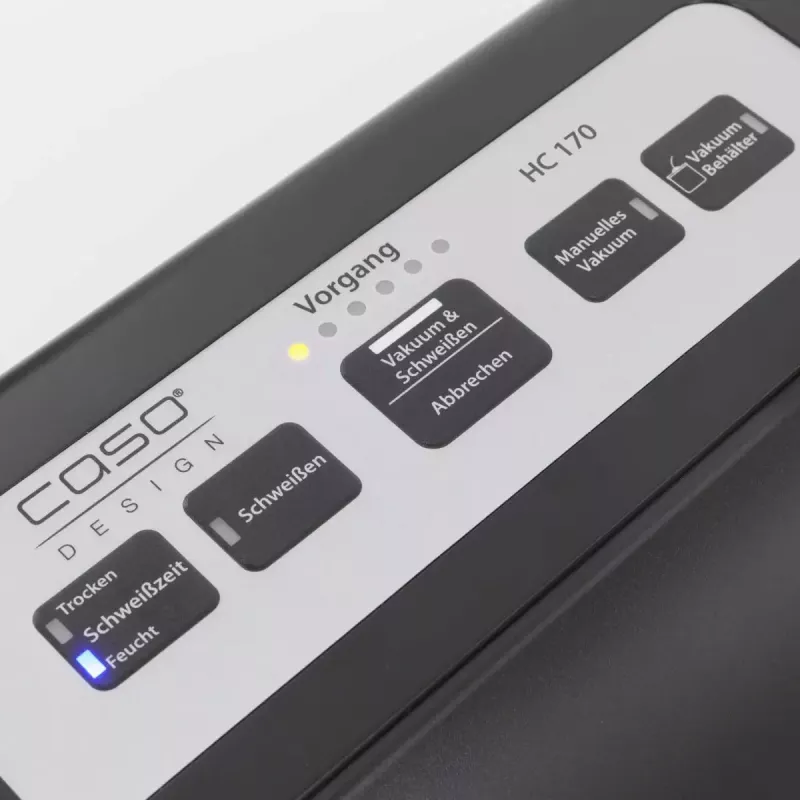 Vacuum Sealer Caso HC 170 0.75 mbar Black Grey 1358