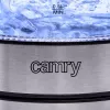 Electric kettle Camry CR 1290 — glass housing, 1.7 L capacity, 2000 W, adjustable temp, water level indicator