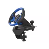 GENESIS Seaborg 350 Black, Blue USB Steering wheel + Pedals Nintendo Switch, PC, PlayStation 4, Playstation 3, Xbox 360, Xbox One, Xbox Series S, Xbox Series X
