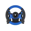GENESIS Seaborg 350 Black, Blue USB Steering wheel + Pedals Nintendo Switch, PC, PlayStation 4, Playstation 3, Xbox 360, Xbox One, Xbox Series S, Xbox Series X