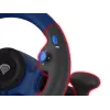 GENESIS Seaborg 350 Black, Blue USB Steering wheel + Pedals Nintendo Switch, PC, PlayStation 4, Playstation 3, Xbox 360, Xbox One, Xbox Series S, Xbox Series X
