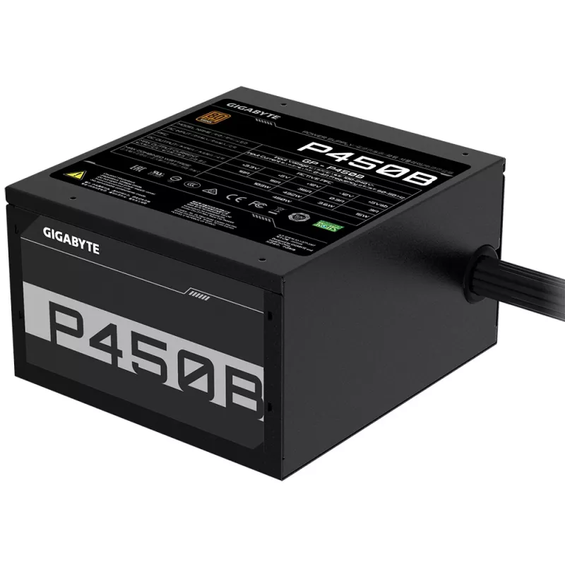 GIGABYTE P450B power supply unit 450 W 20+4 pin ATX ATX Black
