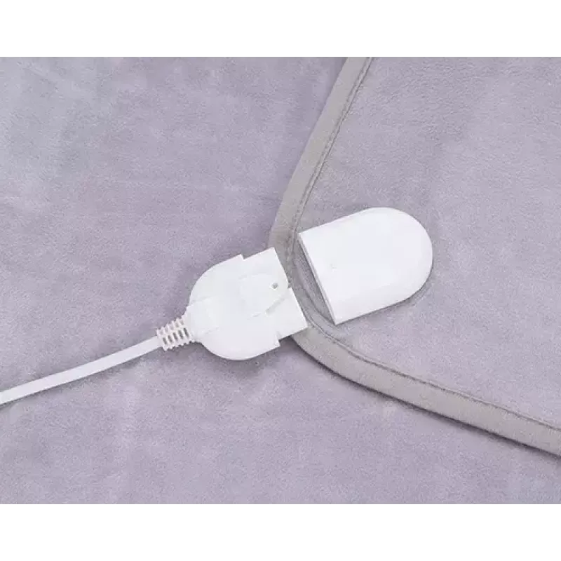 Electric bed warmer Adler AD 7426, fleece, 160×150 mm, 60 W, 4 heat levels, 2-person, detachable cable