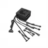 FSP HEXA 85+ PRO 550W Power supply unit ATX ATX2.5 Black, 550 W, 100 - 240 V, 50 - 60 Hz, 7.5 - 3 A, Active, 100 W