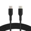 BELKIN USB-c To USB-c Cable Braided 1m Black