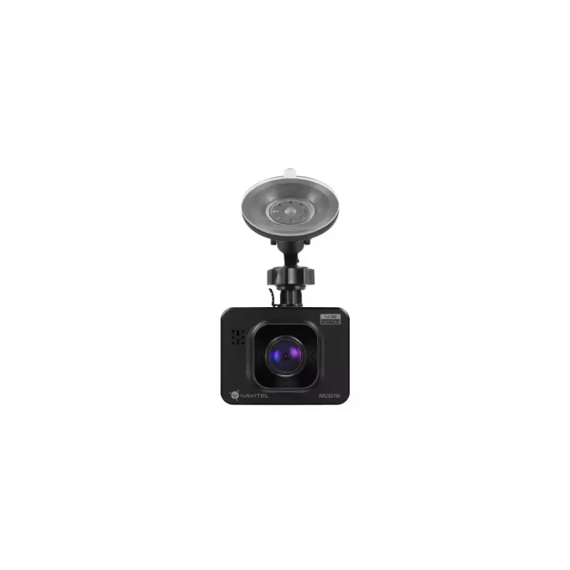 Car video recorder Navitel AR250 NV — 1 camera 1920x1080, 140° view, built-in display, MicroSD, battery and cigar lighter power