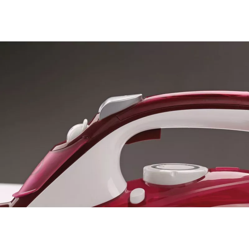 Gorenje SIH3000RBC Steam Iron, 3000 W, ceramic soleplate, 350 ml water tank, 40 g/min steam, 1.6 kg, Red/White