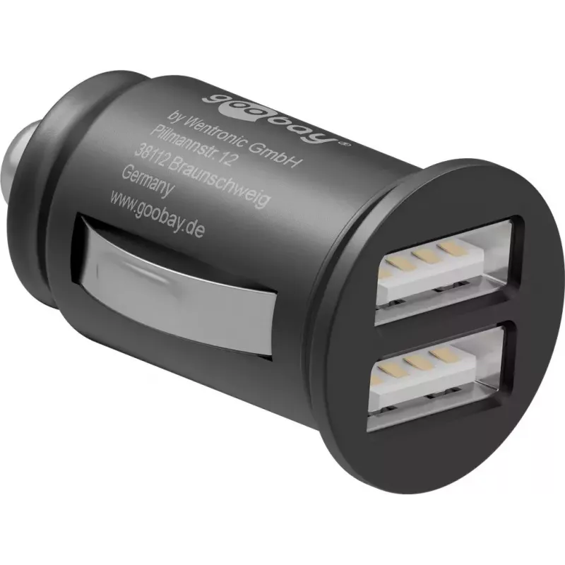 Car Charger Goobay Dual-USB 15.5 W