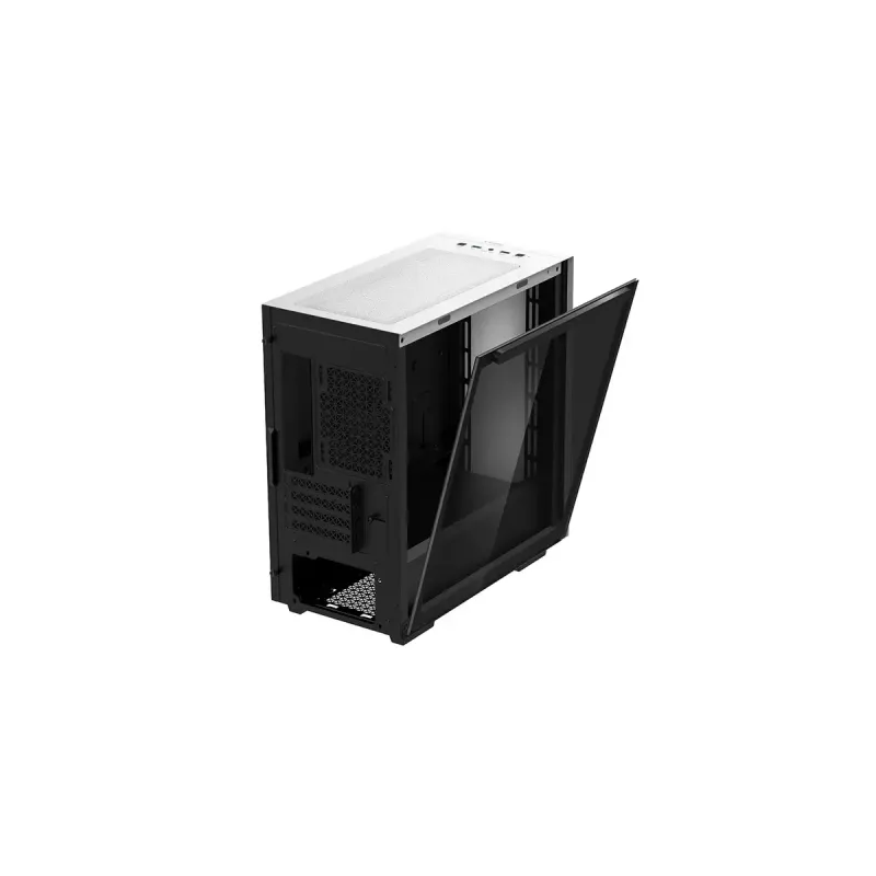 PC Case DeepCool MACUBE 110 WH Midi Tower — White, Tempered Glass, microATX, up to 320mm GPU, 165mm CPU cooler, 2x3.5 inch + 2x2.5 inch bays
