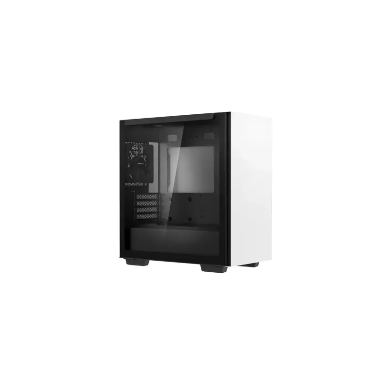 PC Case DeepCool MACUBE 110 WH Midi Tower — White, Tempered Glass, microATX, up to 320mm GPU, 165mm CPU cooler, 2x3.5 inch + 2x2.5 inch bays