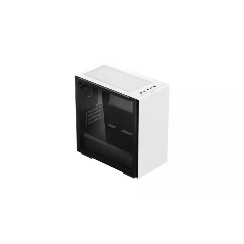PC Case DeepCool MACUBE 110 WH Midi Tower — White, Tempered Glass, microATX, up to 320mm GPU, 165mm CPU cooler, 2x3.5 inch + 2x2.5 inch bays