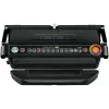 Contact grill Tefal GC7228 — contact grill, 800 cm² cooking surface, adjustable thermostat, black stainless steel