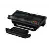 Contact grill Tefal GC7228 — contact grill, 800 cm² cooking surface, adjustable thermostat, black stainless steel