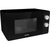 Solo microwave Gorenje MO20E1B — 20 L, 800 W, 5 power levels, 270 mm turntable, black