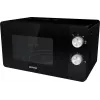 Solo microwave Gorenje MO20E1B — 20 L, 800 W, 5 power levels, 270 mm turntable, black