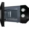 Solo microwave Gorenje MO20E1B — 20 L, 800 W, 5 power levels, 270 mm turntable, black