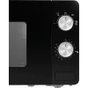 Solo microwave Gorenje MO20E1B — 20 L, 800 W, 5 power levels, 270 mm turntable, black