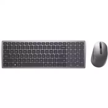 Wireless Keyboard and Mouse Dell KM7120W Bluetooth Titan Gray compact keyboard ergonomic mouse