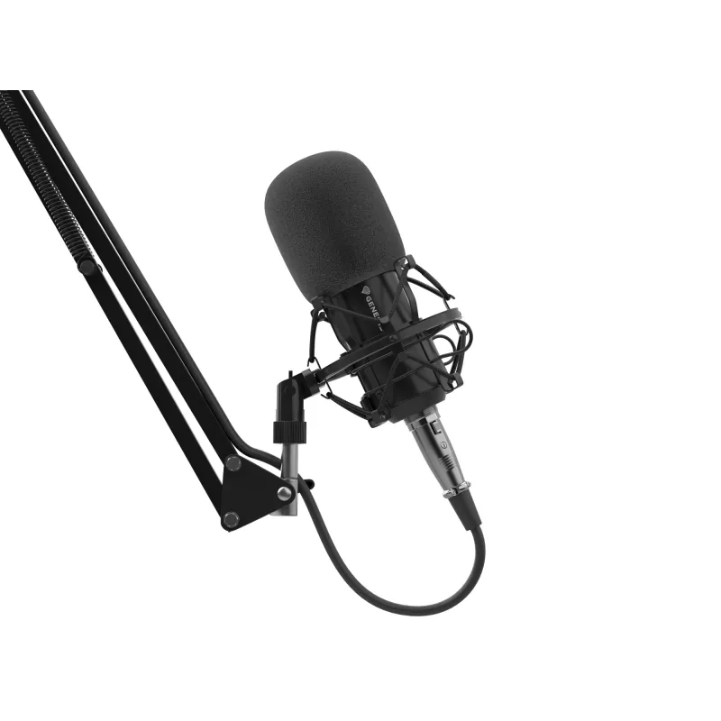 GENESIS Radium 300 XLR Black Studio microphone