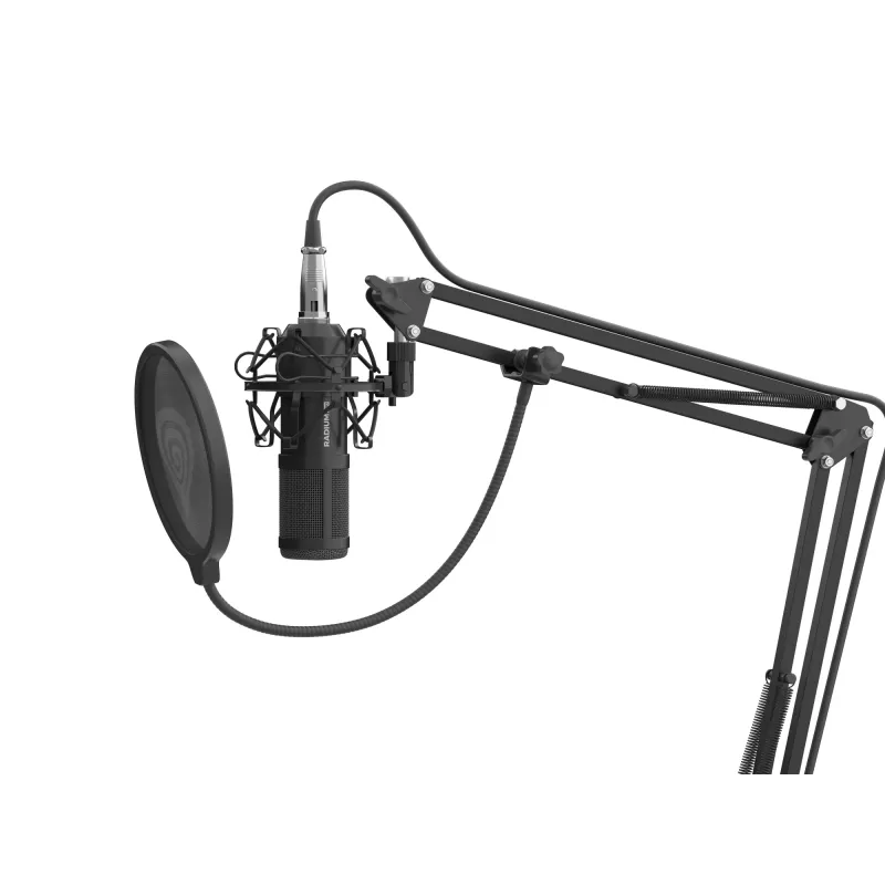 GENESIS Radium 300 XLR Black Studio microphone