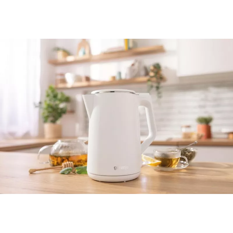 Gorenje 737894 electric kettle 1.5 L 2200 W White