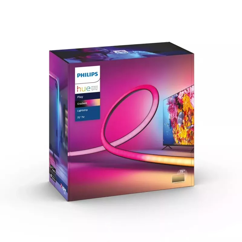 Philips Hue White and colour ambience Play gradient lightstrip 75 inch