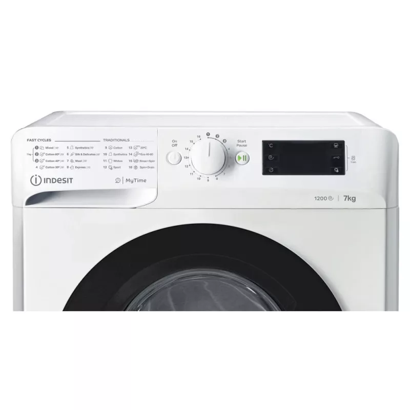 Indesit MTWE 71252 WK EE washing machine Front-load 7 kg 1151 RPM White