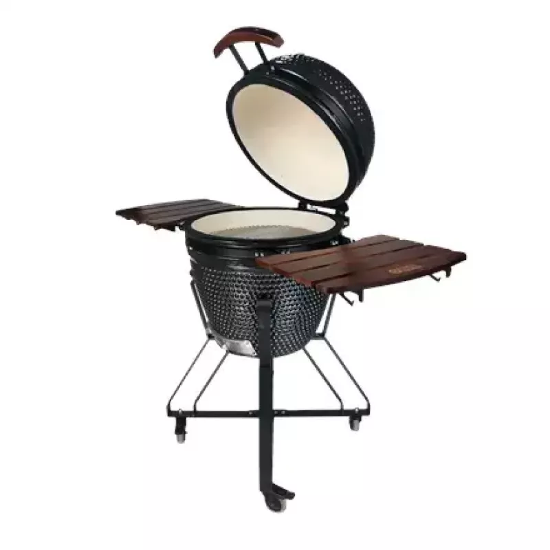 Kamado charcoal grill TUNABONE TunaBone classic 21 inch (size M) dark grey — 21 inch cooking chamber