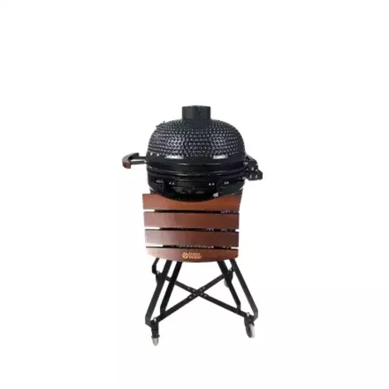 Kamado charcoal grill TUNABONE TunaBone classic 21 inch (size M) dark grey — 21 inch cooking chamber