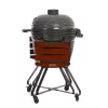 Kamado grill TUNABONE TunaBone Classic 23 inch (Size L) ceramic-style charcoal grill, 23 inch cooking diameter, dark grey