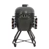 Kamado grill TUNABONE TunaBone Classic 23 inch (Size L) ceramic-style charcoal grill, 23 inch cooking diameter, dark grey