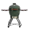 TunaBone Kamado Pro 24 inch Ceramic Grill, Size L, Green (TBG24GREEN-02)