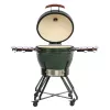 TunaBone Kamado Pro 24 inch Ceramic Grill, Size L, Green (TBG24GREEN-02)