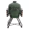TunaBone Kamado Pro 24 inch Ceramic Grill, Size L, Green (TBG24GREEN-02)