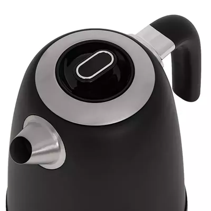 Electric kettle Adler 1 L 2200 W Black Stainless steel