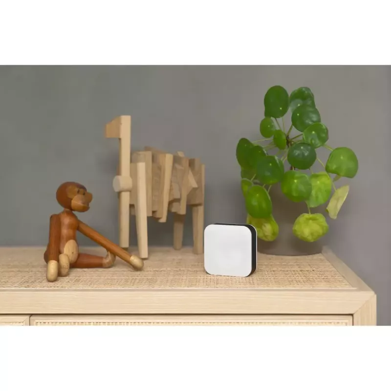 Environmental sensor Mill Sense SENSEAIR — wireless air quality, humidity and temperature monitor (battery, Wi‑Fi, 70×30×70 mm)