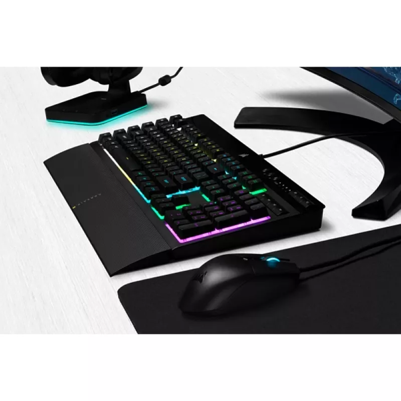 CORSAIR Gaming Keyboard - K55 RGB Pro Qwerty Us