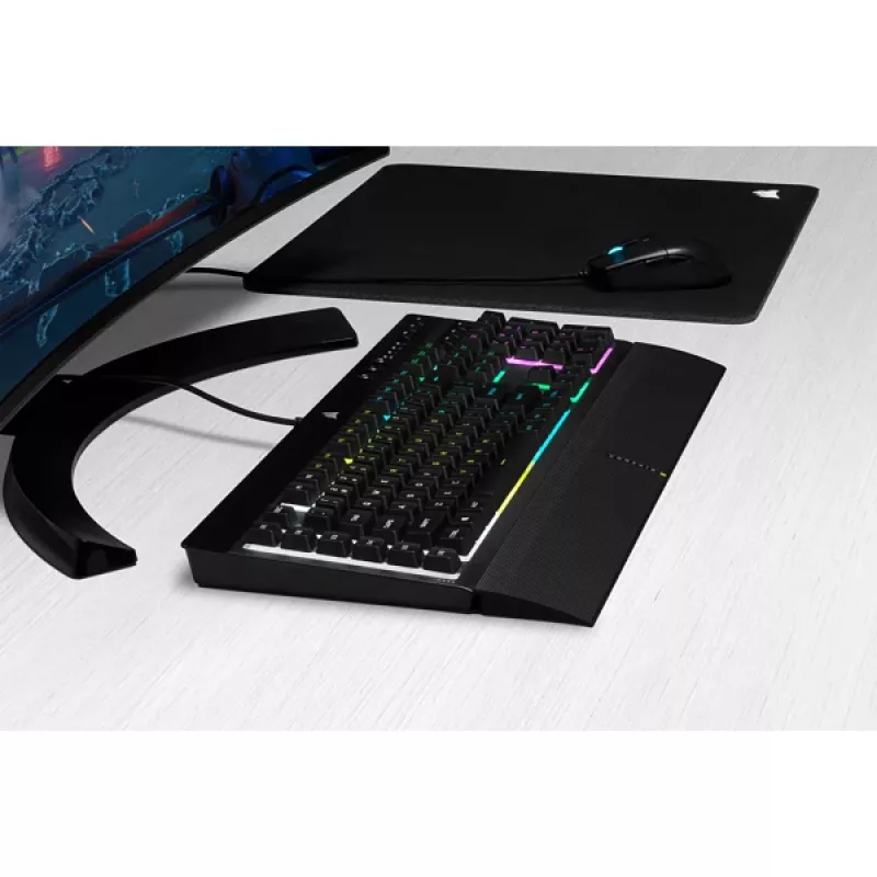CORSAIR Gaming Keyboard - K55 RGB Pro Qwerty Us
