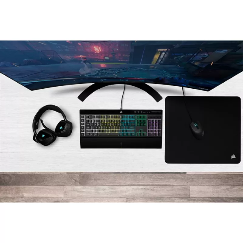 CORSAIR Gaming Keyboard - K55 RGB Pro Qwerty Us