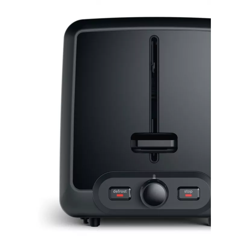 Toaster Bosch TAT4P429 2-slice 970 W Black/Brown, compact stainless steel