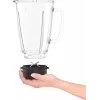 Tabletop blender Tefal BlendForce II BL4388 — 800 W, 1.25 L glass jar, ice crushing, black/brushed steel