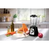 Tabletop blender Tefal BlendForce II BL4388 — 800 W, 1.25 L glass jar, ice crushing, black/brushed steel
