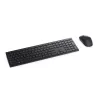 DELL Pro Keyboard and Mouse - KM5221W - US International (QWERTY) - Black - (RTL BOX)
