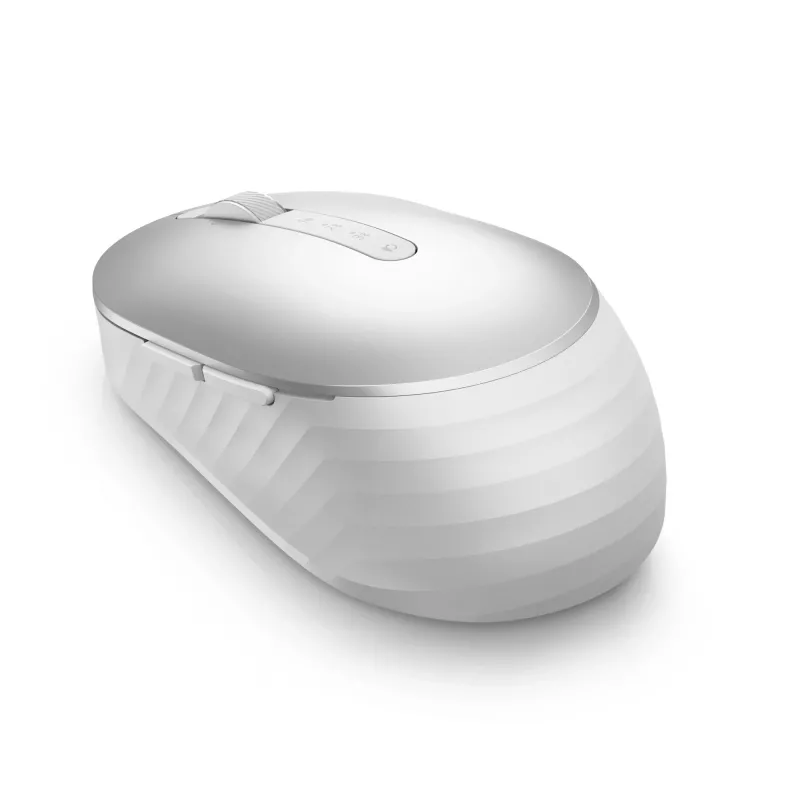 DELL Pro Premium Compact Mouse - MS7421W - Platinum Silver, Ambidextrous, Optical, RF Wireless + Bluetooth, 1600 DPI, Platinum, Silver (Open Box)