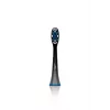 Toothbrush heads ETA ETA070790600 — 2 pcs, compatible with ETA electric toothbrushes, colours Black/Blue/White