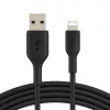 Lightning Cable Belkin CAA001BT0MBK 0.15m Black